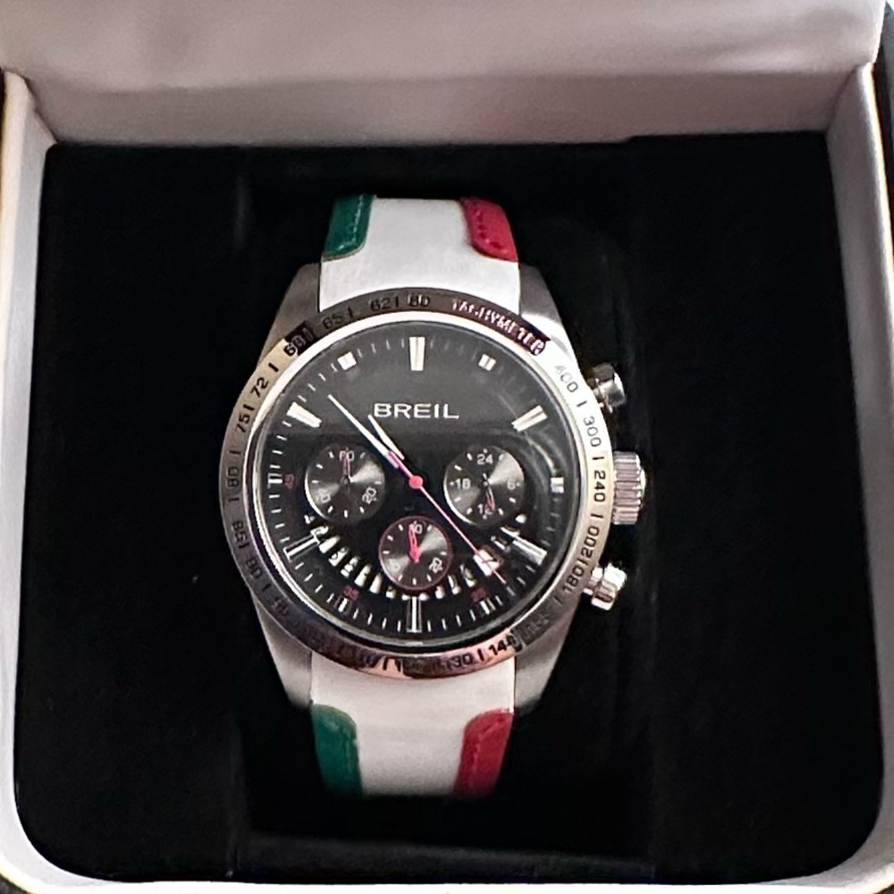 Vintage Breil Milano Speed One Chronograph – Italian Motorsport Edition